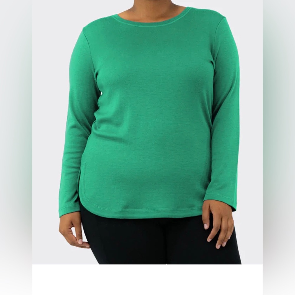 Woolx Blair Relaxed Fit Tunic NWT XL